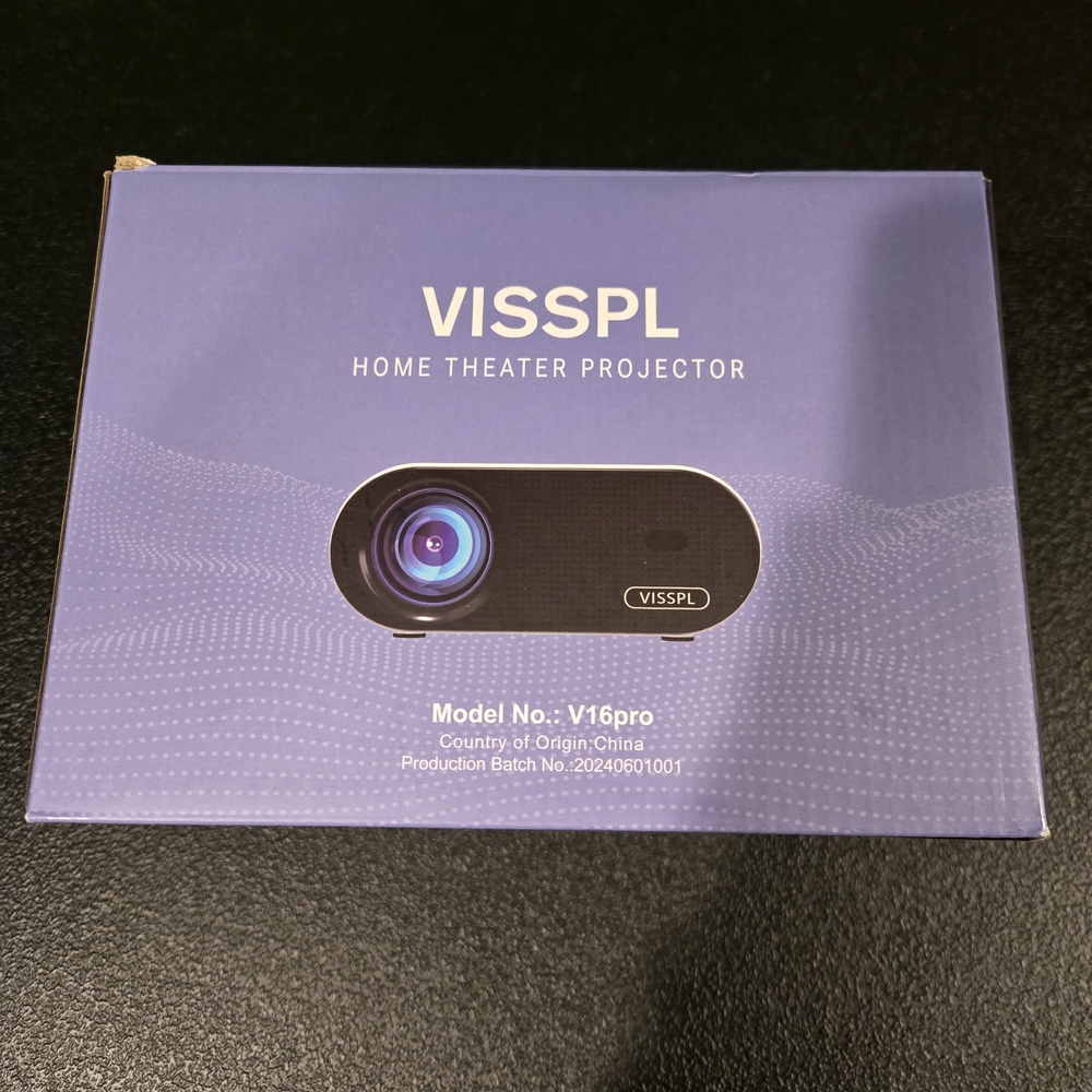 VISSPL Mini Projector with Tripod - Picture 2 of 11